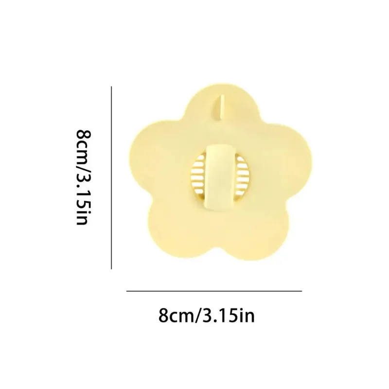 1pc Flower-Shaped Drain Strainer Sink Strainer Clog-Resistant Drain Hair Trap Kitchen and Bathroom Accessories