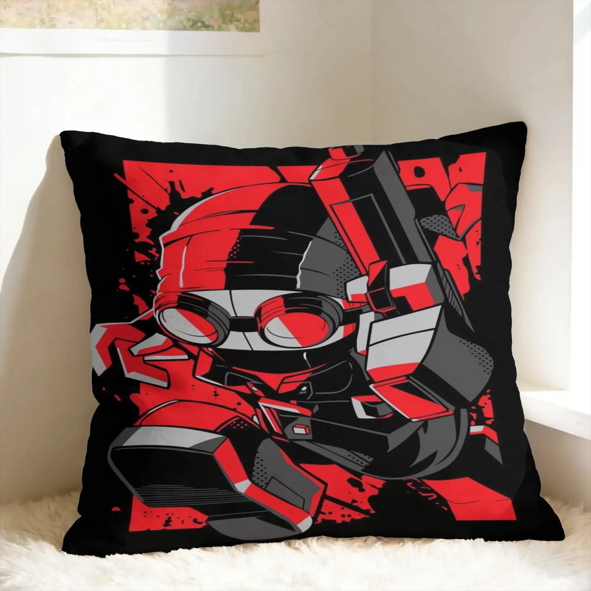MADNESS COMBAT Hank Pillowcases  Kawaii Pillow Case For Office Car Home Decor Comfy Pillow Cover