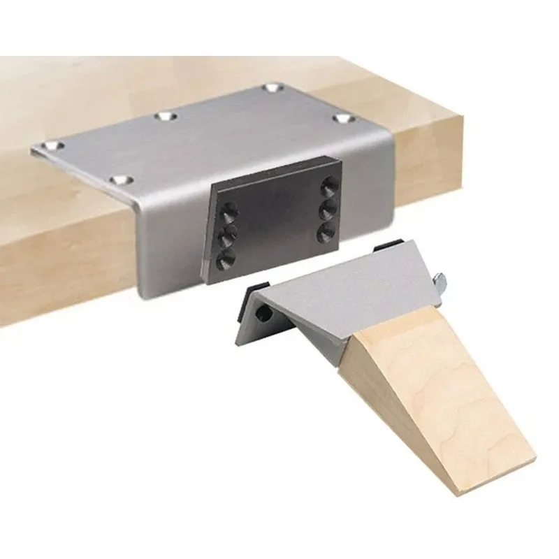 Stainless Steel Jewelry Work Plate Dovetail Wooden Bench Plug Metal Table Lifting Support System For Goldsmith Craft Workbench