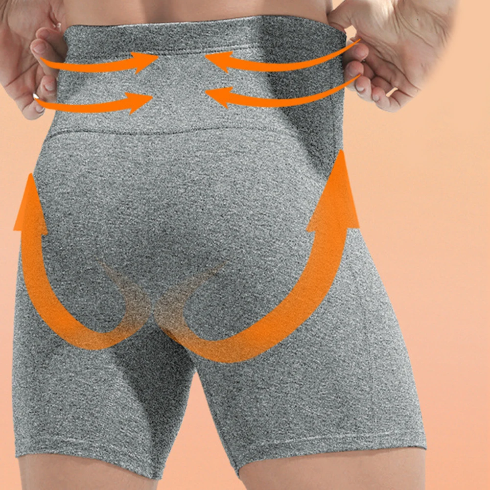 

Men's Boxer Briefs with Breathable Pouch and High Waist Soft Polyester Spandex Underwear Trunks for Daily Comfort