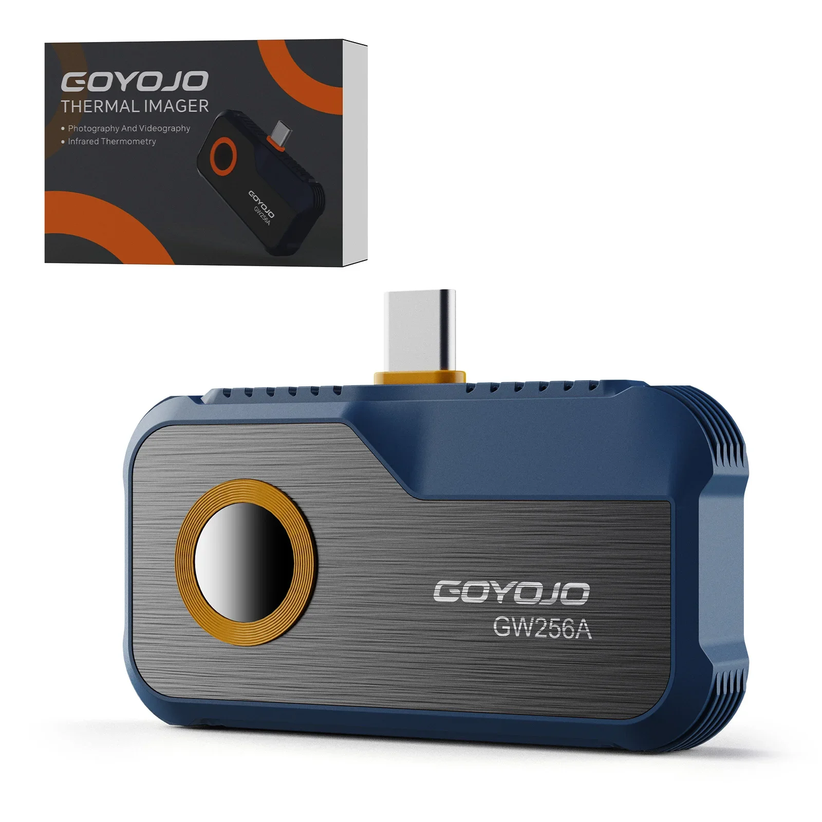 GW256A Android Thermal Imaging Camera | 256x192 Resolution| USB-C Mobile Thermal Camera for Electrical Repair