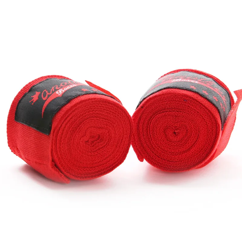 2 Rolls 4.5M Boxing Bandage Sports Strap Sanda KickBoxing MMA Hand Gloves Belt Wrist Wraps Muay Thai Training Gauntlets