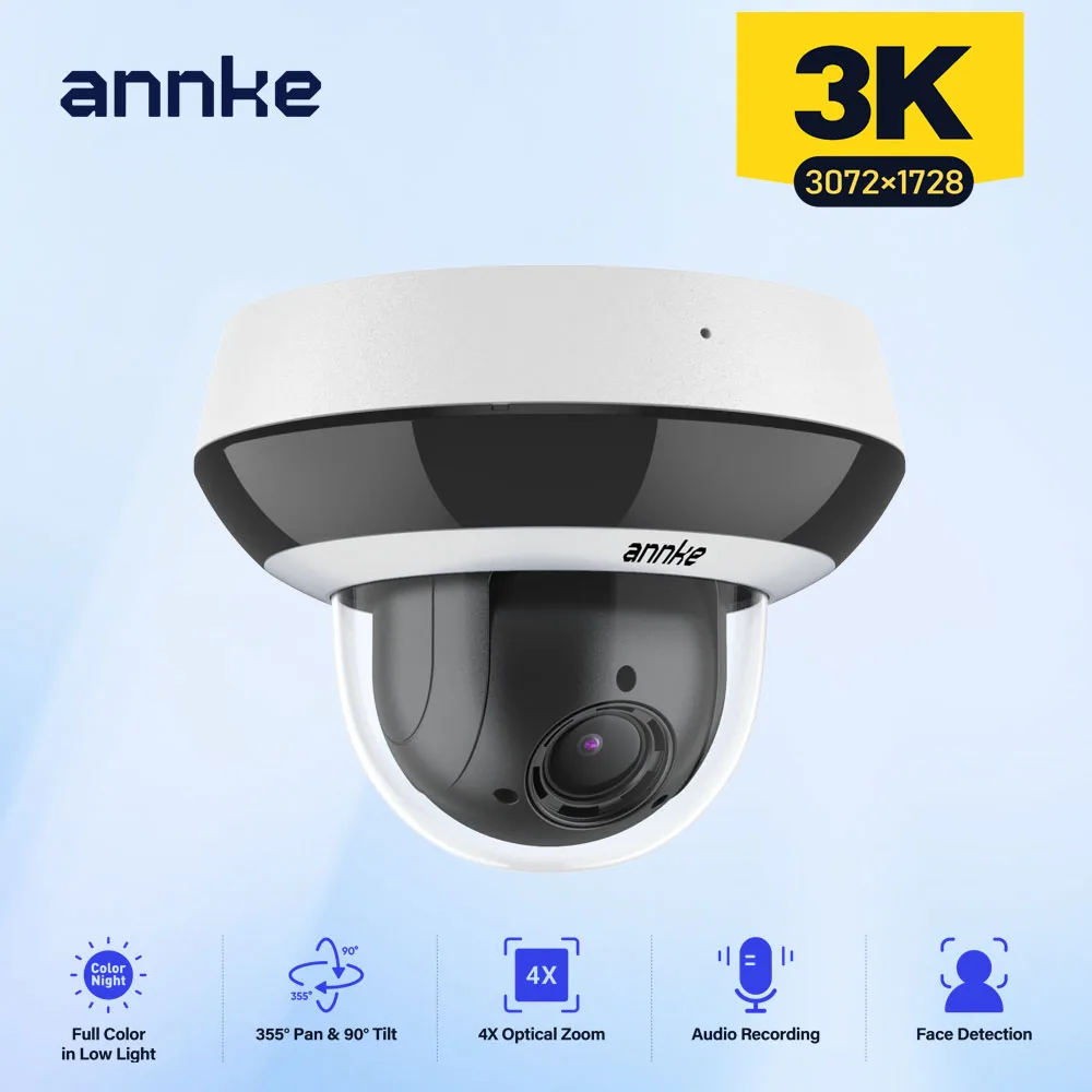ANNKE Smartest 4MP Super HD PTZ Kamera mit 4X Optischem Zoom – Eine detaillierte Bewertung