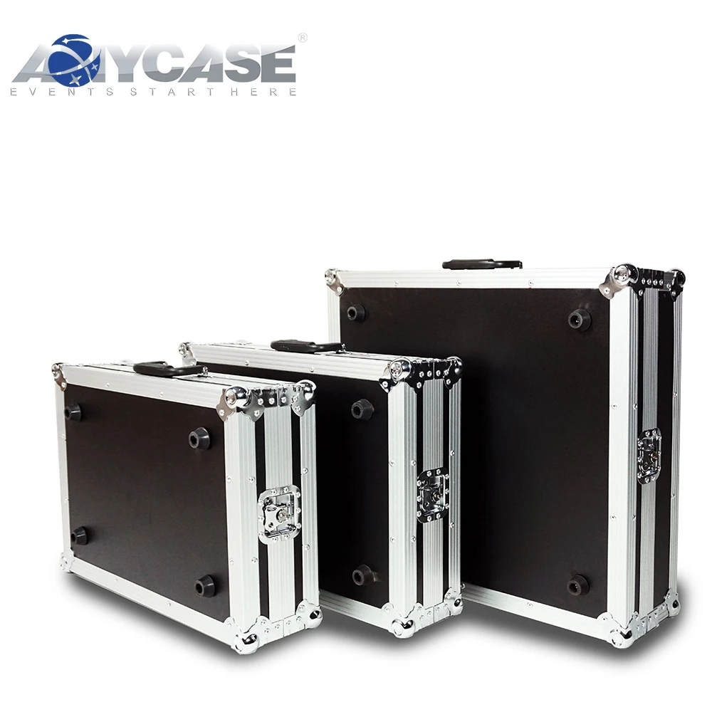 cdj 3000 behringer x32 dnp rx1 printer microphone Custom road case Black ddj flx4 Rack case Flight case for DJ events