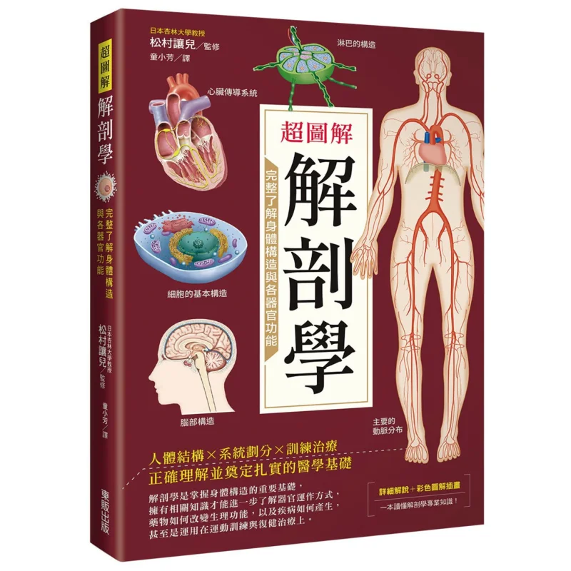 Superillustrated Anatomy A Comprehensive Understanding Of Body Structure And Organ Functions Ryo Matsumura 9789865116361