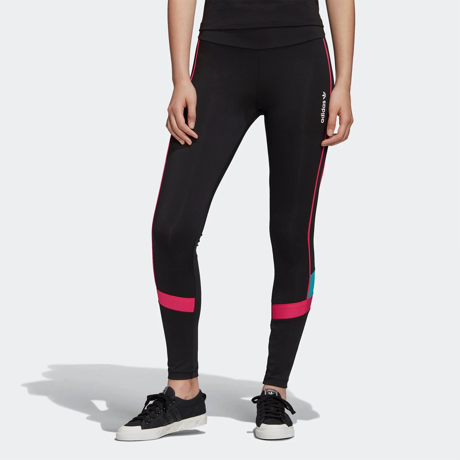 

Оригинальные женские повседневные дышащие леггинсы Adidas Clover, новинка сезона, GC8760