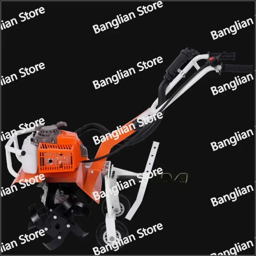 Micro Tiller Small Agricultural Gasoline Rotary Tiller Household Agricultural Gardening Tools Micro Tillage Machine 8800W 1100mL