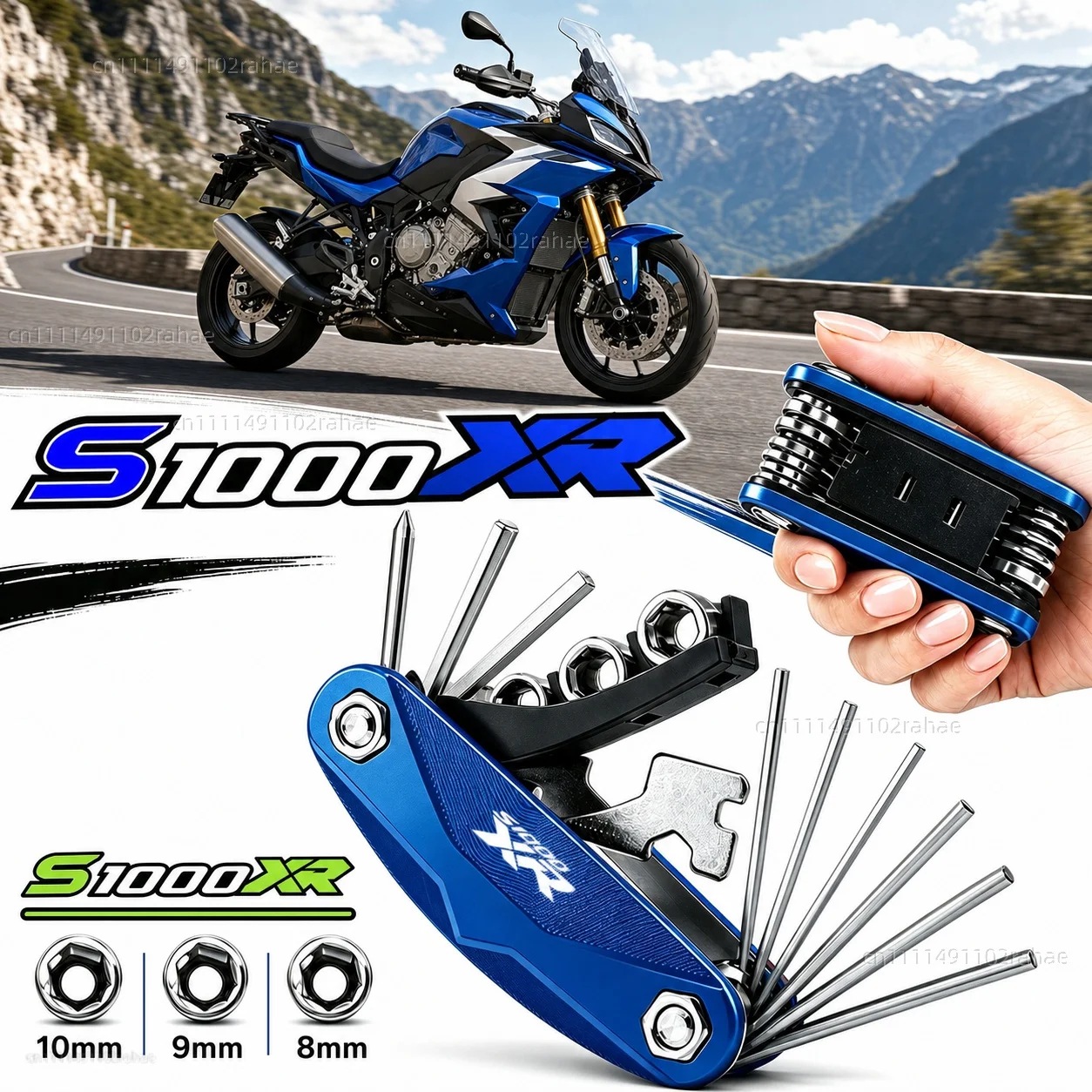 

For BMW S1000XR S1000 XR S 1000 XR Motorcycle Tool Repair Kit Multifunctional Screwdriver Wrench Hex Key Set Portable Bike
