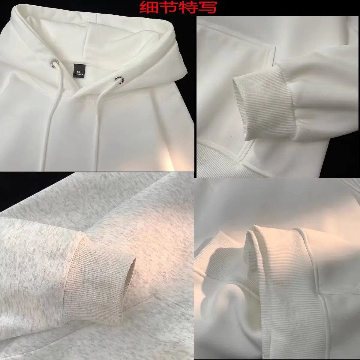 Hooded sweatshirt for men in spring and autumn, retro American style, cool and casual, loose top, and trendy outerwear