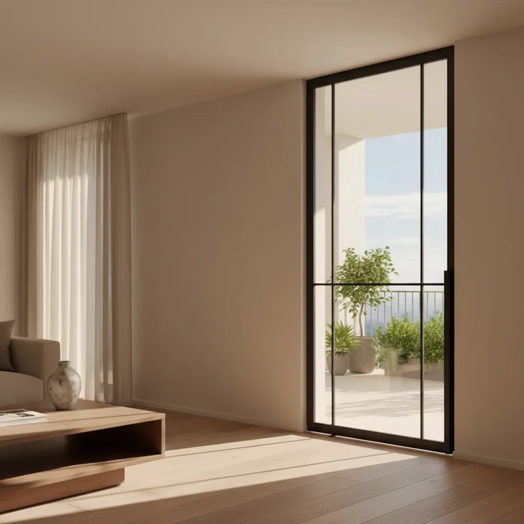 Finely Designed Stylish Household Pivot Door Affordable Noise Reducing Glass Doors Sturdy Anti Peep Manual Revolving Doors