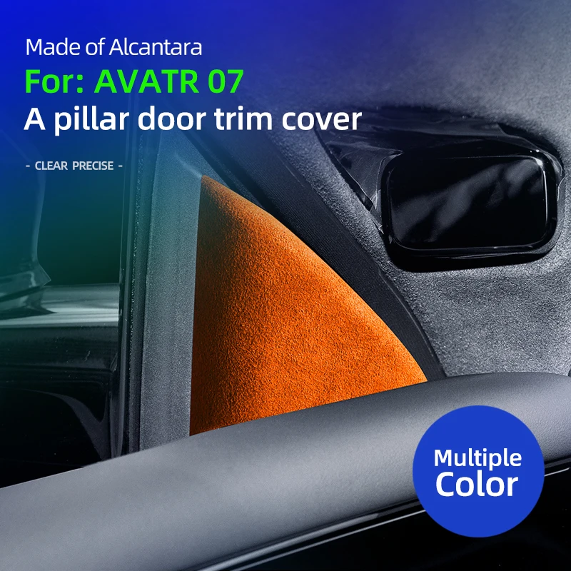 

Для Avita 07, передняя треугольная стойка A, звуковая крышка, алькантара, замша, защита для воздуховыпускного отверстия, внутренняя модификация, автомобильные аксессуары