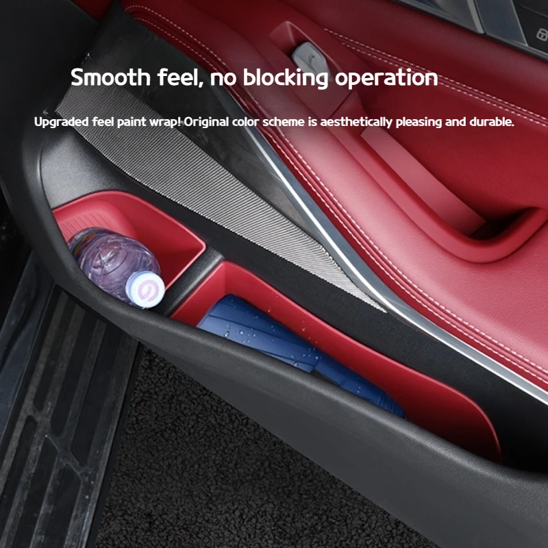 For BMW X5 G05 2019-2024 Car door slot storage box storage pad essential items for car decoration  Interior accessories