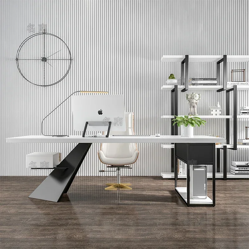 

Компьютерный офисный стол Motion Desk, белый, экономичный, для дома и офиса, современная мебель 0726LSY