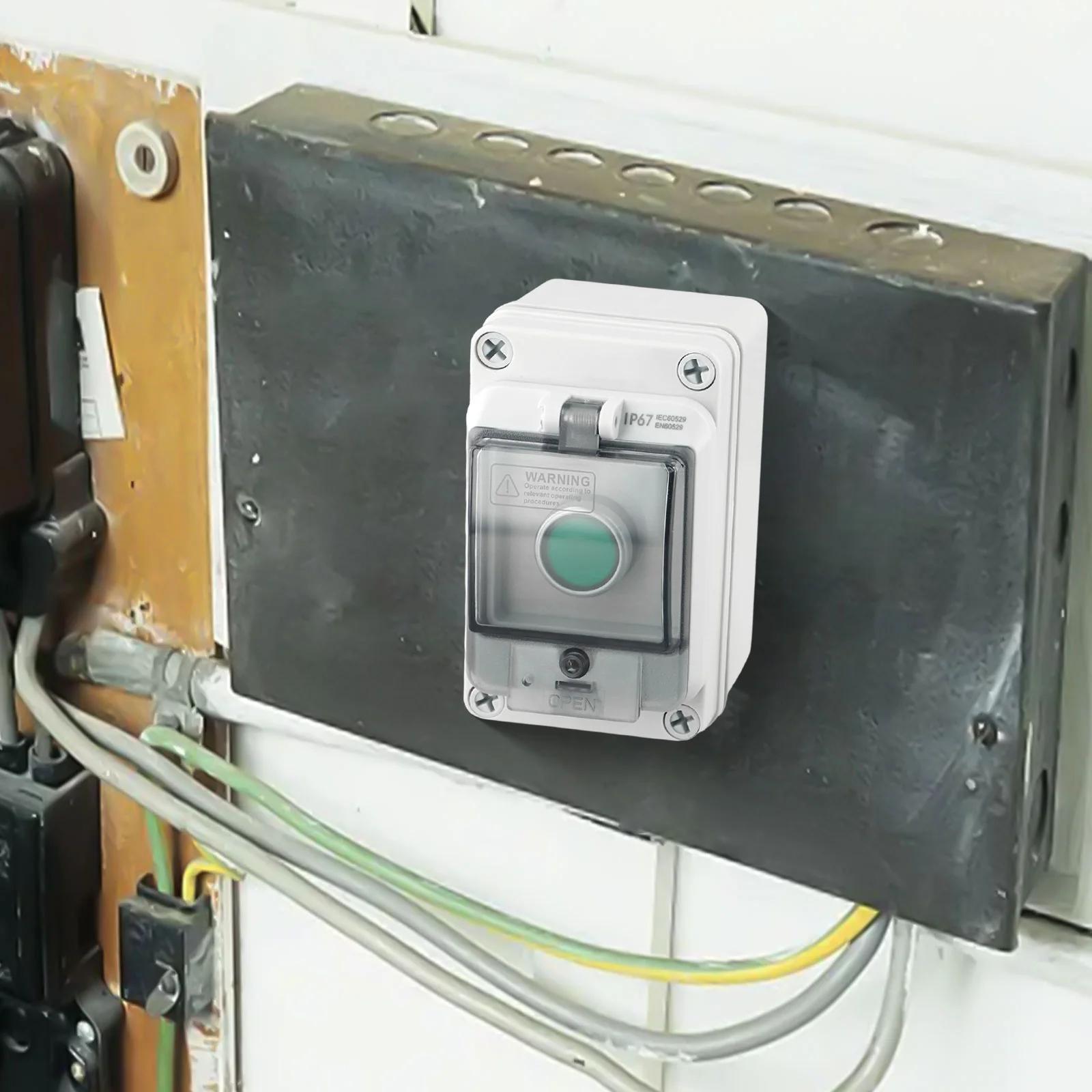 ABS Enclosure IP66 Switch Contact Resistance 50m Mechanical Life Over 1 Million Cycles Rust Resistant Material