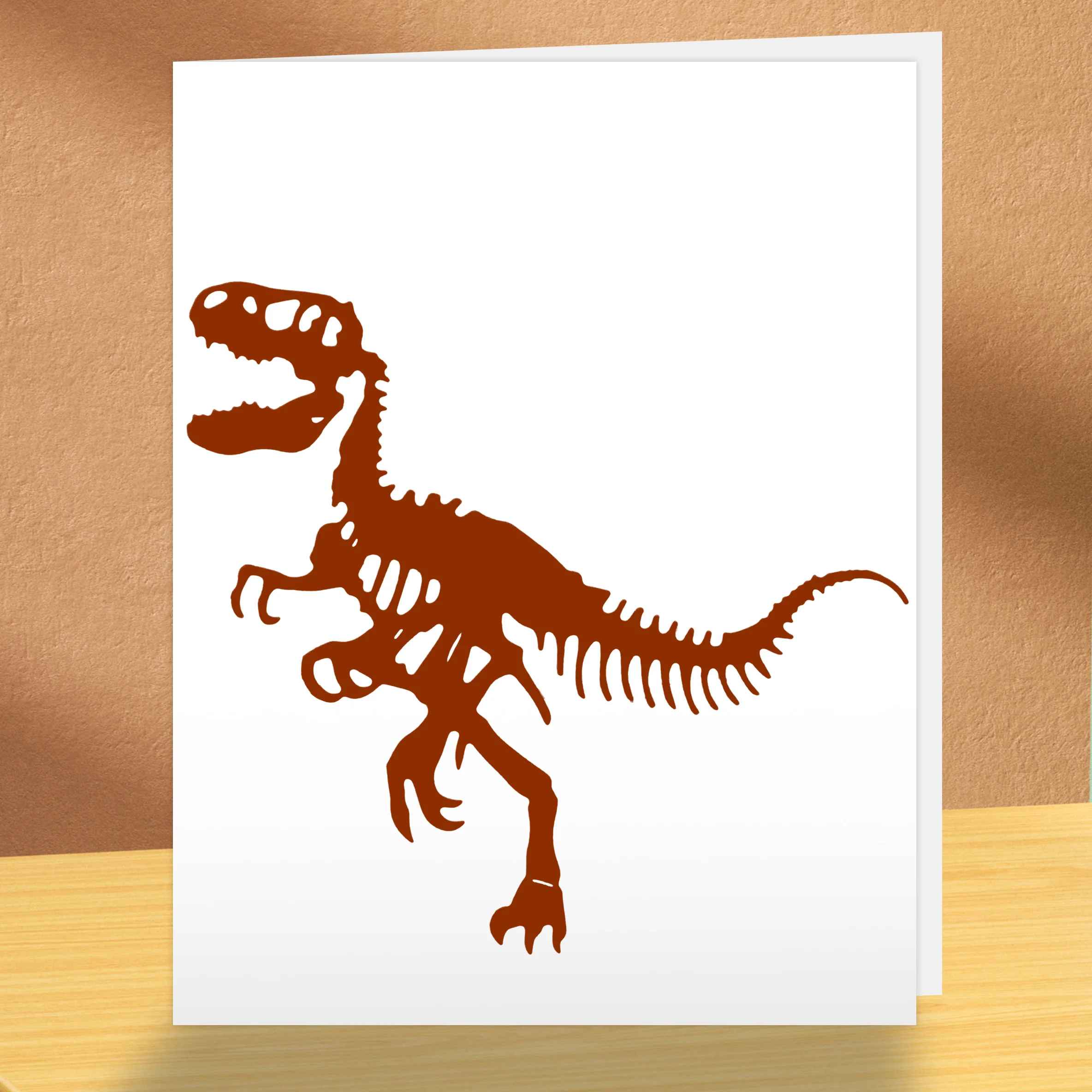 Dinosaur Skeleton Fossil Frame Cutting Dies Craft Embossing Stencil For Handmade Education Paper Card Making Scrapbooking Templa