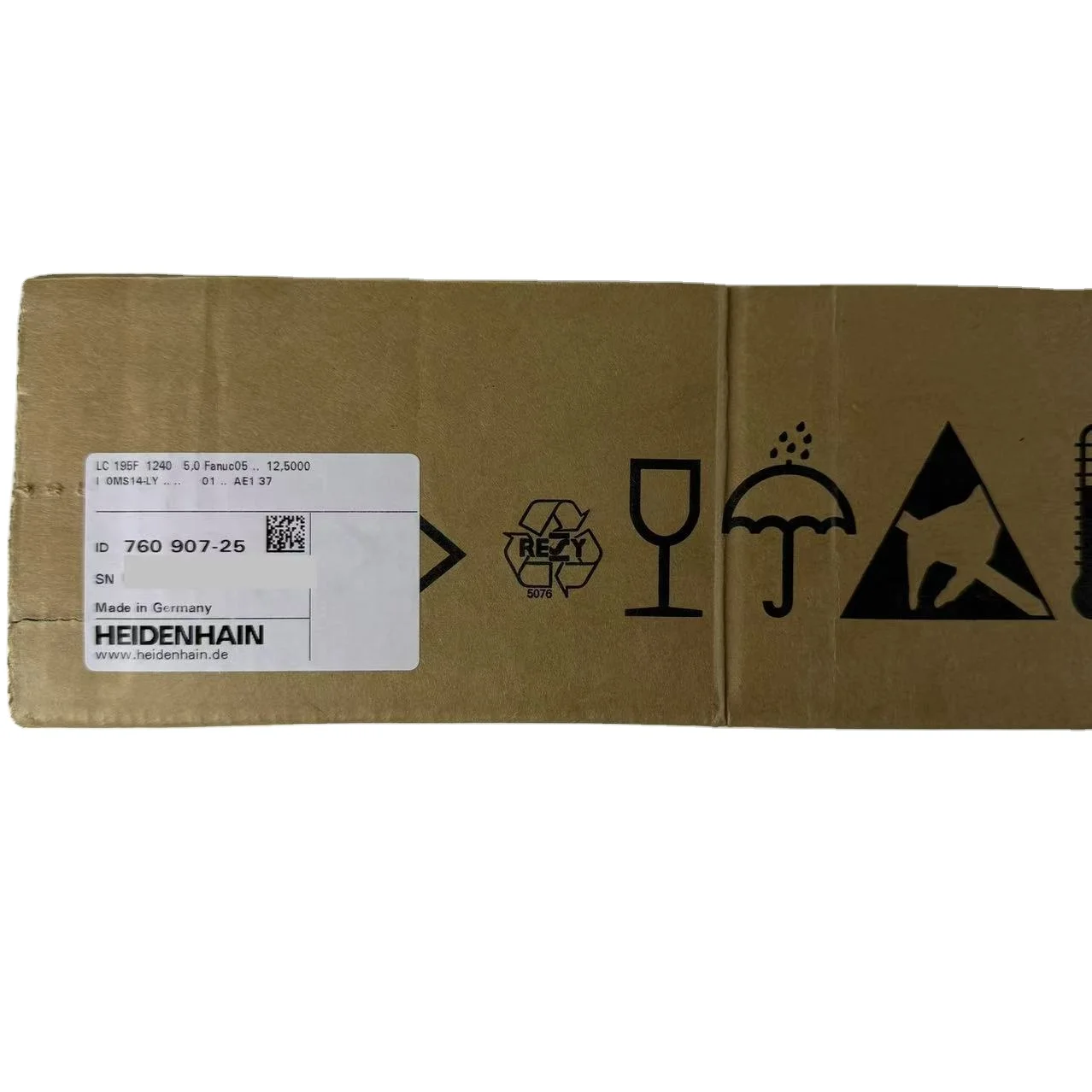Heidenhain  LC 195 ML=1240  ID: 760907 -25 Linear Encoder / Optical Scale / Grating(LC195 ML=1240  ID: 760907-25)