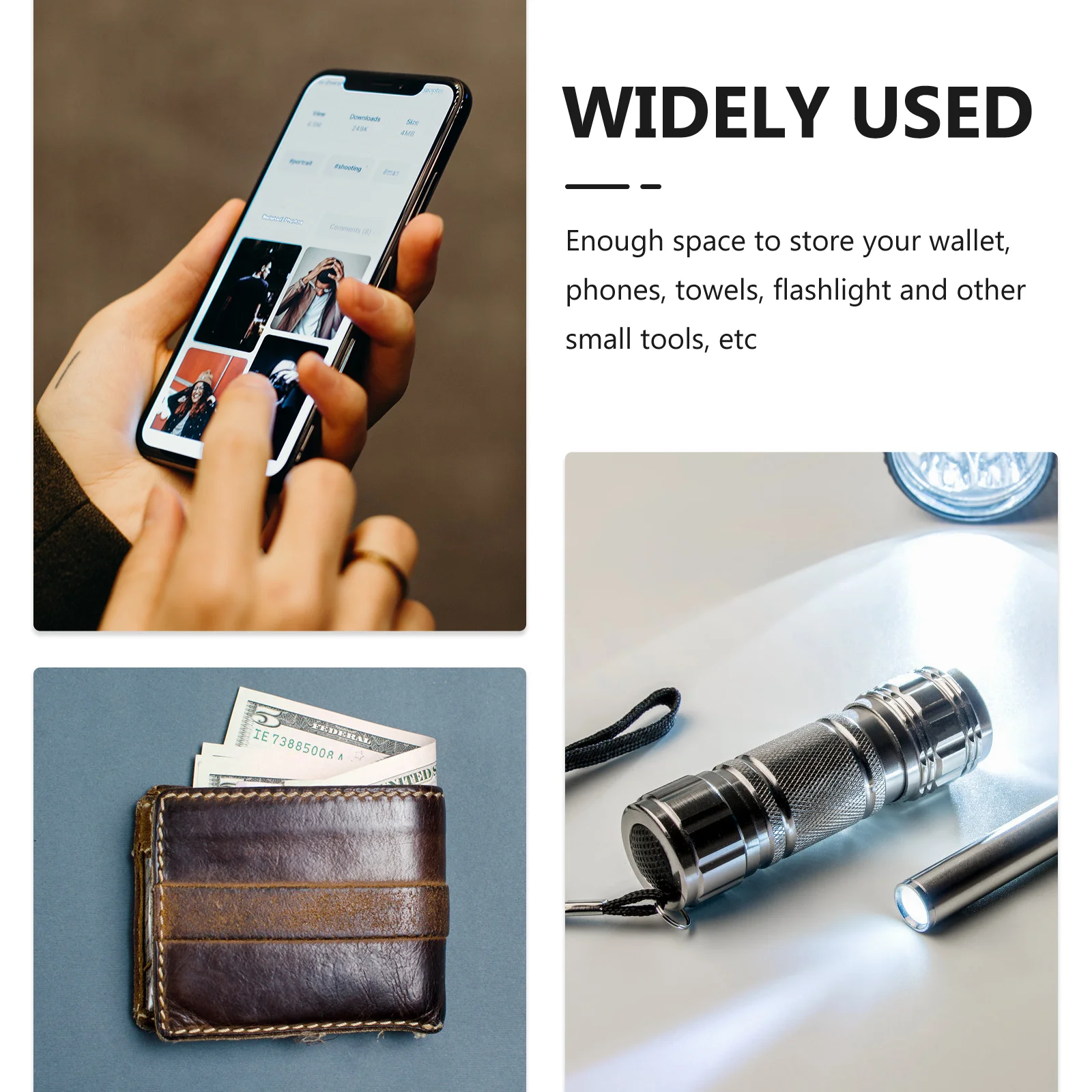 

Bike Rear Rack Bag Multiuse Waterproof Oxford Cloth Large Capacity Bike Storage Bag Reflective Rear Rack Pouch Backseat