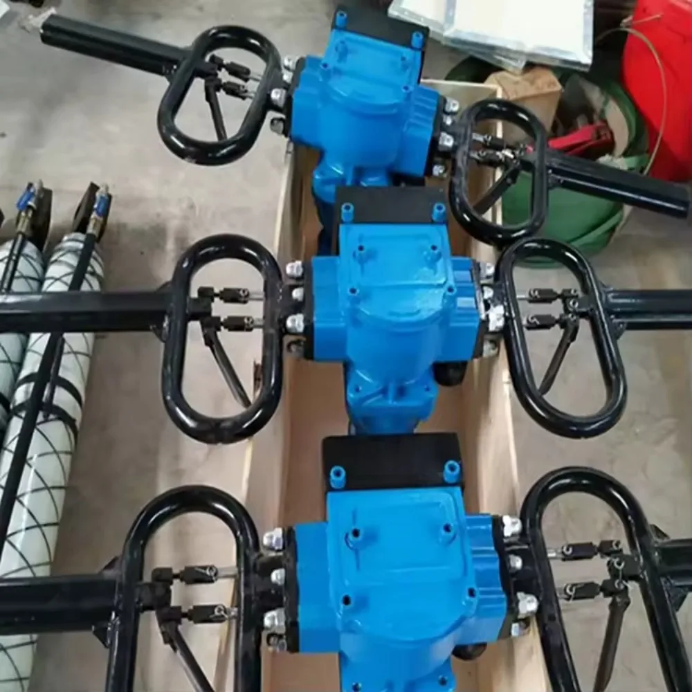 ZQSJ140/4.1 Mine Anti-Burst Drill, Handheld Pneumatic Roof Bolter Column-Type Air-Powered Twist Drill