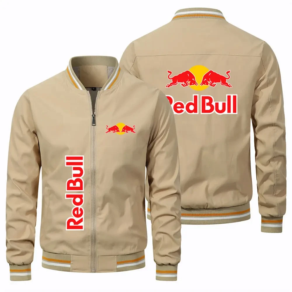 Red Bull 2025 Nowa męska i damska kurtka wyścigowa Red Bull Outdoor Sports Jacket Wiosna i jesień Moda Wysokiej jakości kurtka