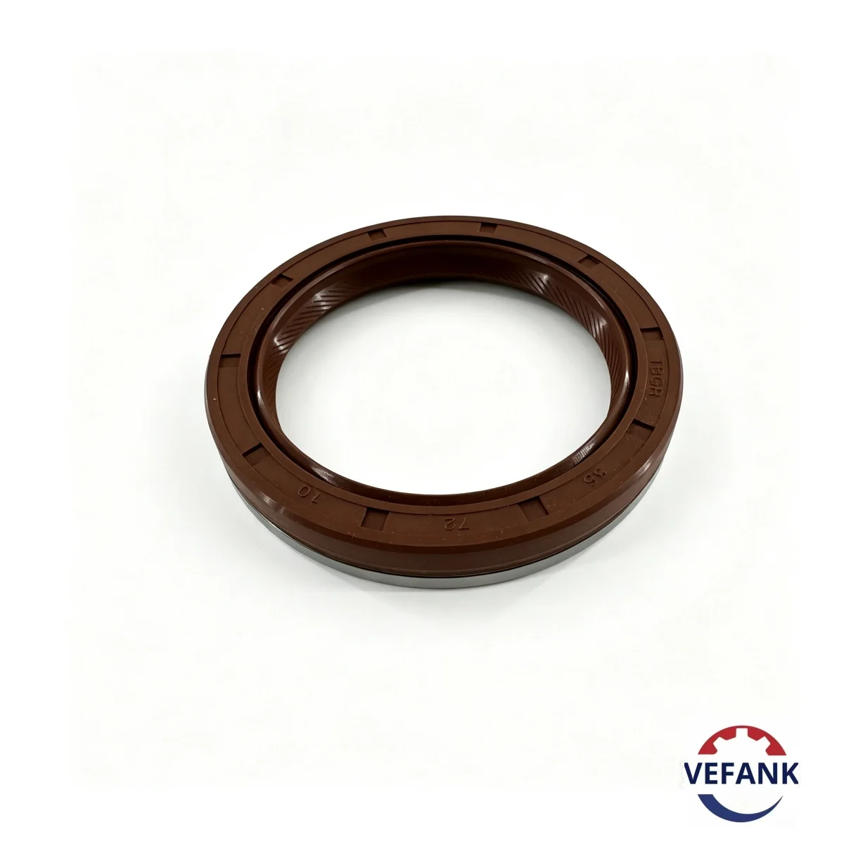 TBGR 55*72*10 mm Oil Seal NBR Brown Semi-metallic structure, factory direct sales, made in China, suitable for auto repair.