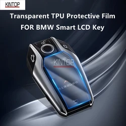 FOR BMW X3/X5/X7/5 Series/6 Series/7 G30 G32 G11 G05 G07 Series Smart LCD Key TPU Transparent Screen Protective Film