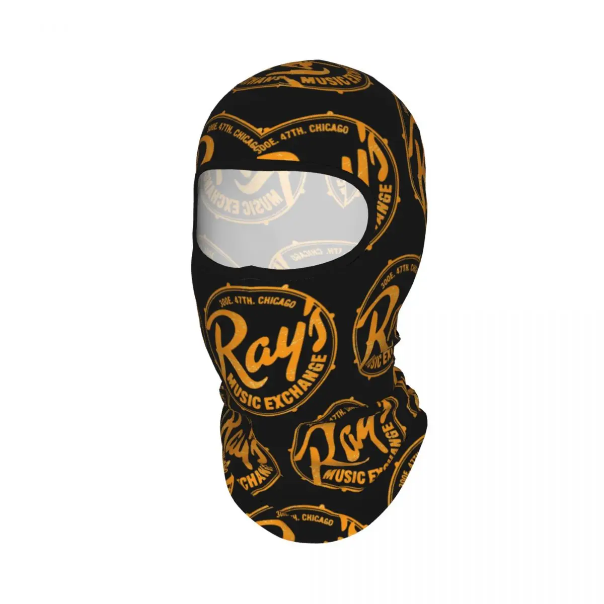 Ray's Music Exchange (worn Look) Breathable Thin Balaclava Full Face Mask Sun Protection Neck Gaiter For Motorcycle Cycling