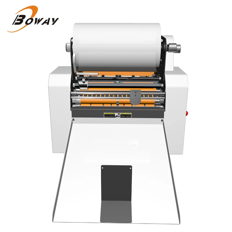 Boway A3,a4 Size air Suction Feeder Laminator High Speed Laminator with Auto Cut ,auto Separation, Foiling