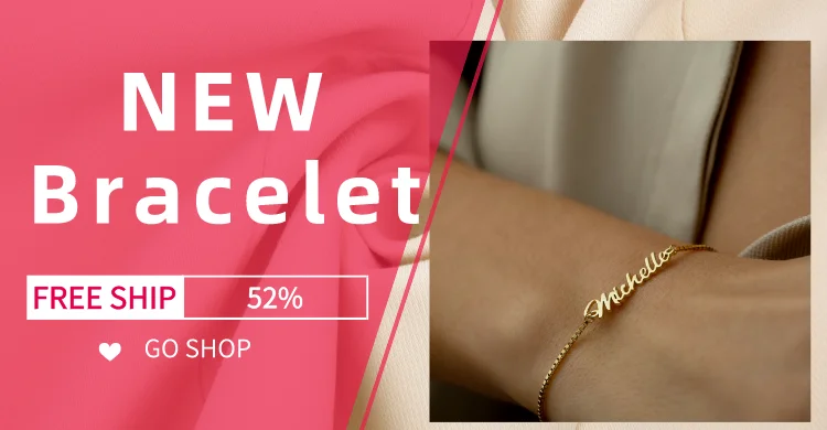 Personalised Gold Name Necklace with Box Chain  Custom Name Necklace Handmade Jewelry Personalised Birthday Gift for Her Mom