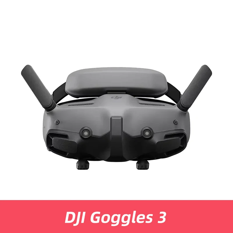 EU-Lagerbestand DJI Goggles 3 FPV-Brille mit Micro-OLED-Bildschirmen für Immersives Flugerlebnis, O4 HD-Videoübertragung, Kabellose Original Goggles 3