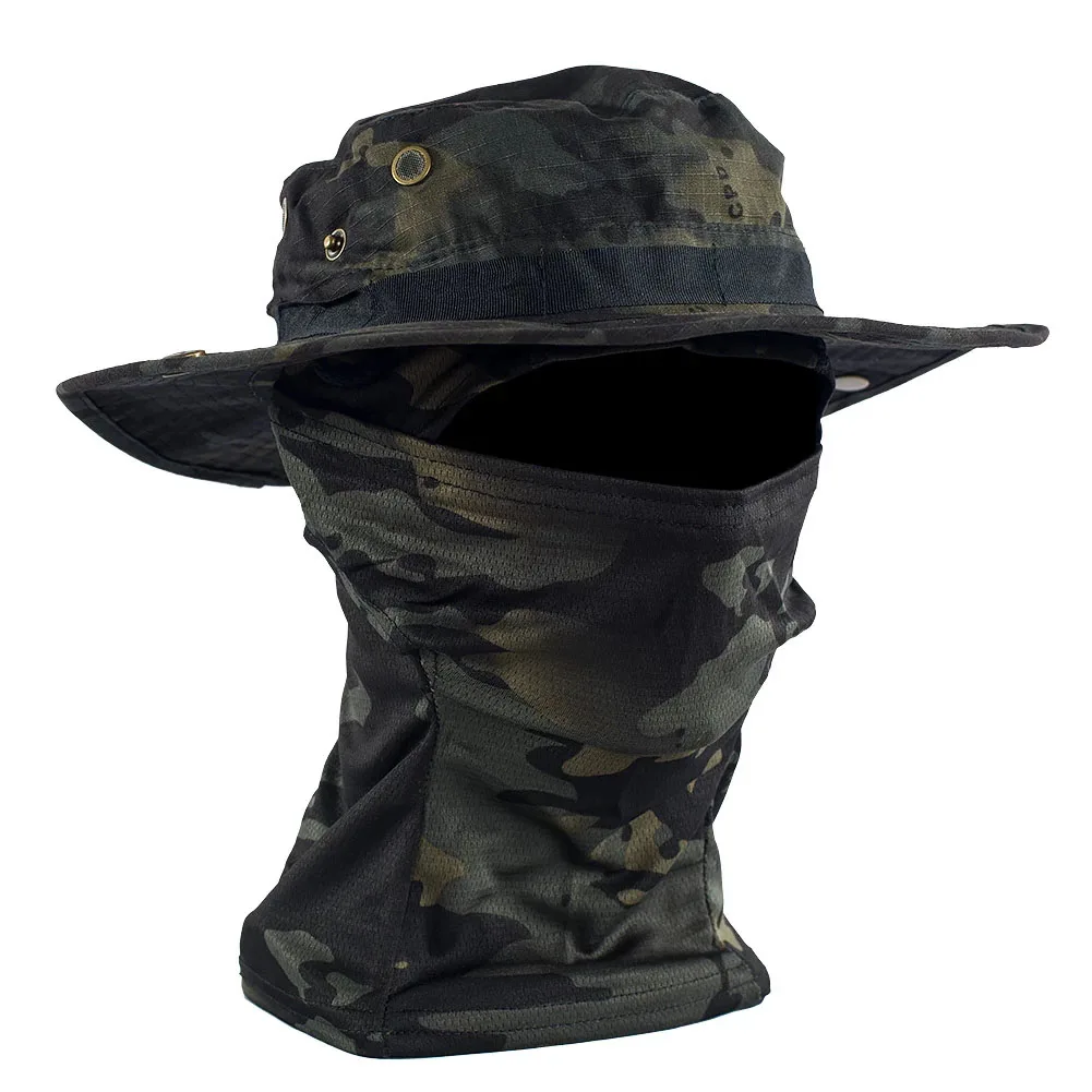 Tactical Quick-Drying Cap Baseball Hat Beanies Mask Skullies  Knitted Cap Elastic Outdoor Warm Skullies