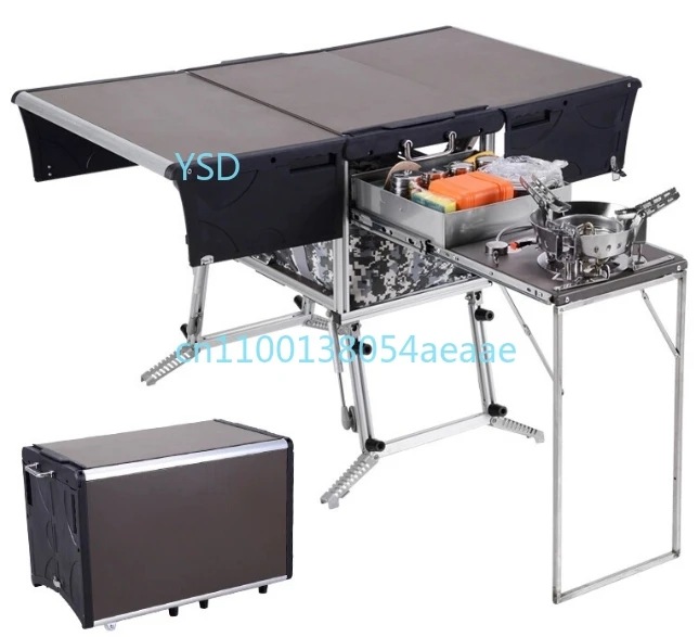 

C650 Portable RV Camping Kitchen | Mobile BBQ Grill for Camper, Motorhome, Outdoor Cooking Accessories