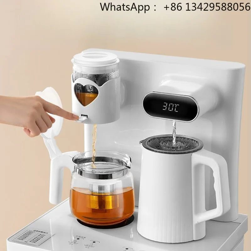 2025 new tea bar machine intelligent remote control sterilization integrated heating and cooling dual-purpose lower bucket water