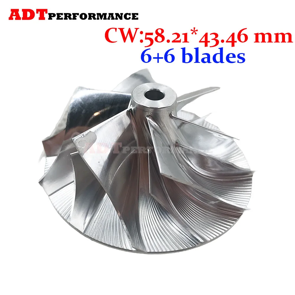 K03 K03-052 53039880052 06A145713D Turbo Compressor Wheel for Audi A3 1.8T 8L 132Kw 180HP APP AUQ 2000-2003 53039700052