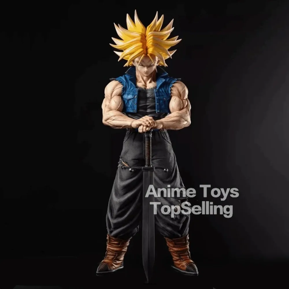 25cm/9.84in Anime Dragon Ball Z Figure Trunks Action Figures Pvc Statue Collection Model Toys for Children Gifts