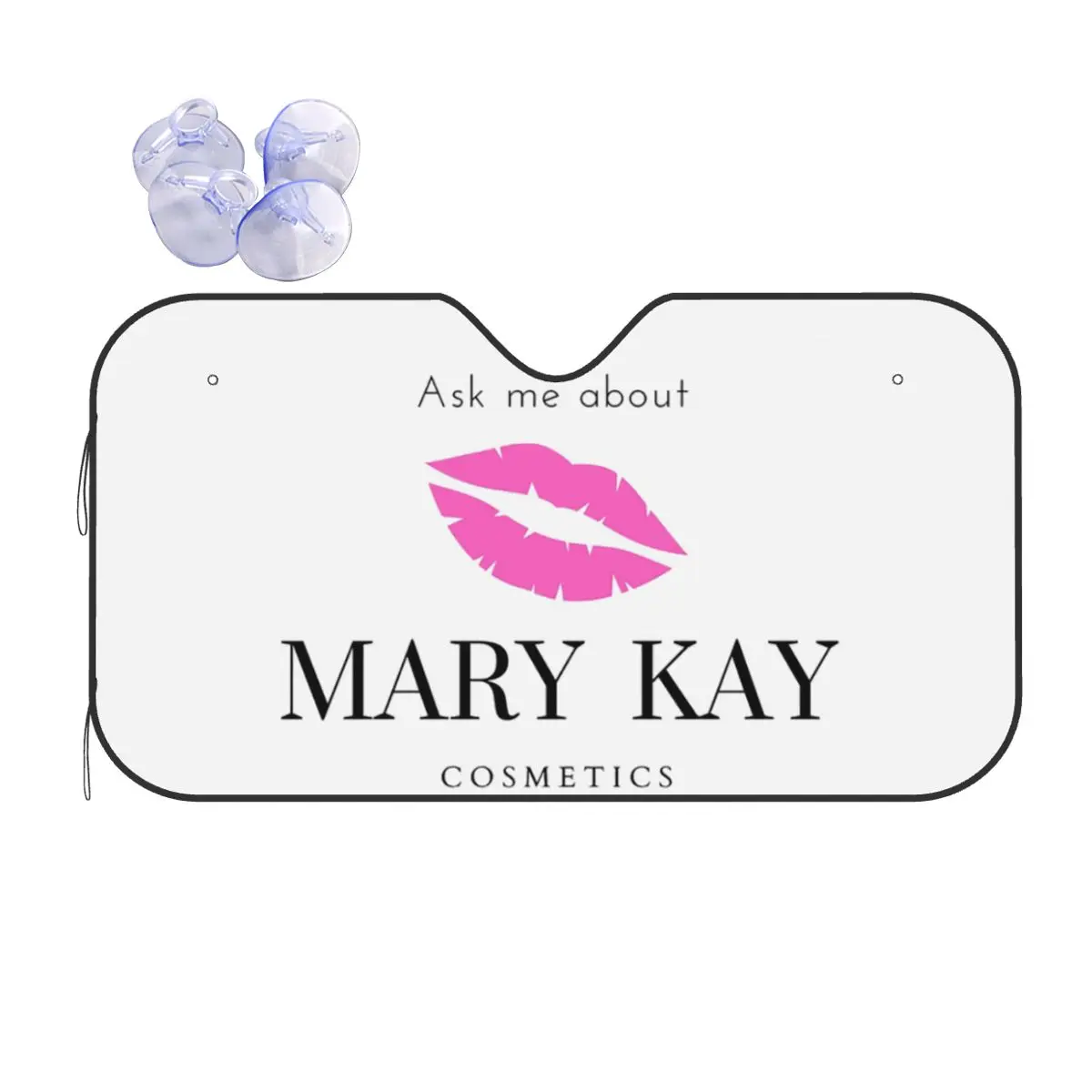

Ask Me About Mary Kay Sunshade Windscreen Car Front Windshield Window Sun Visor Accessories Covers