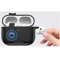 Étui de protection pour AirPods Pro 3 avec support de téléphone à verrouillage de sécurité, compatible avec les écouteurs Bluetooth AirPods Pro 2, AirPods 1, 2, 3, 4, avec crochet 3