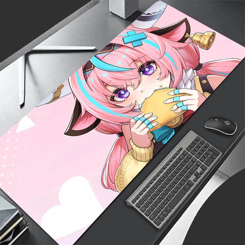Mousepad Computer Gaming Accessories HD Keyboard Pad Office PC Rubber Mouse Pad Genshin Impact Varesa Decoracion Desk Mouse Mat