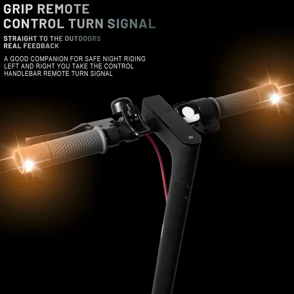 Scooter Turn Signal Handlebar Grip Or Rear Lamp for Ninebot Max G30 ES1 ES2 ES3 ES4 Electric Scooter Handle Grips Flash Lights view 3