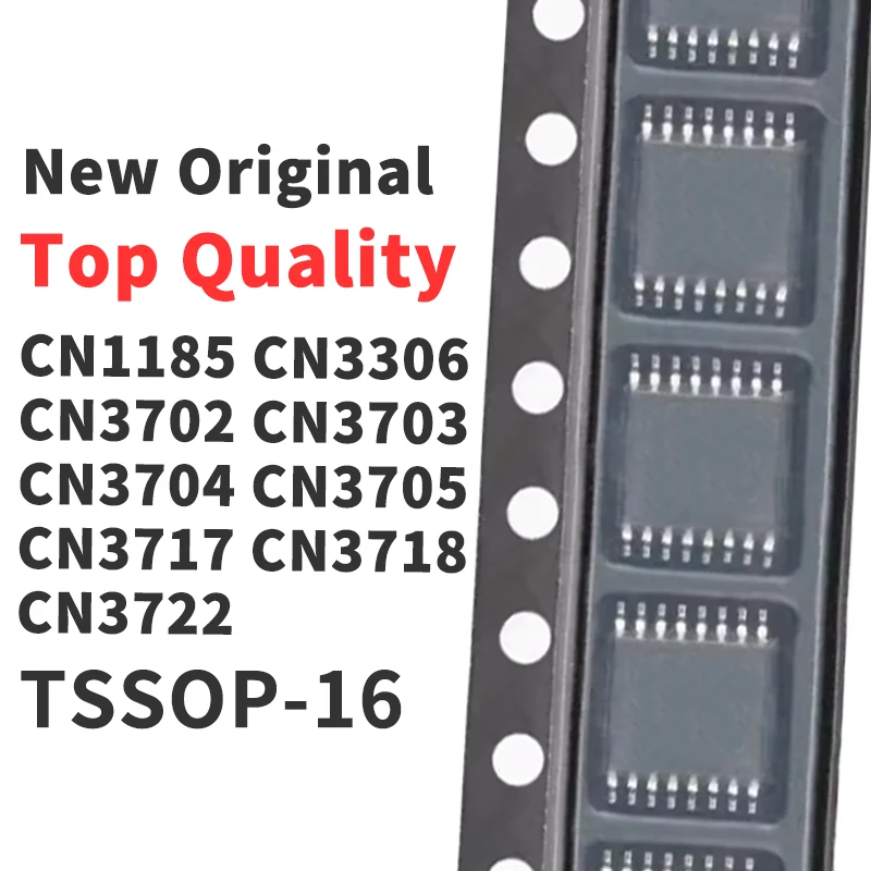 (10 Pieces) CN1185 CN3306 CN3702 CN3703 CN3704 CN3705 CN3717 CN3718 CN3722 TSSOP-16 New Original