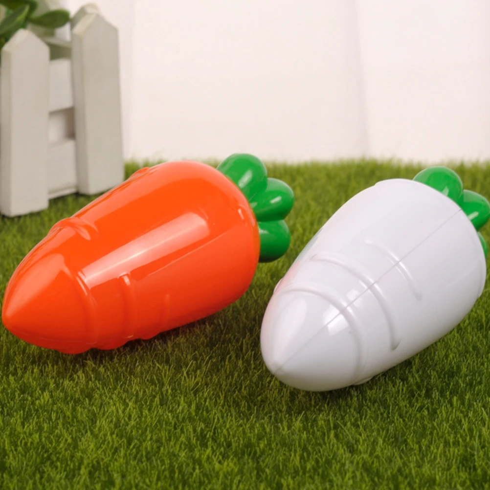 

10Pcs Carrot Candy Box Eco-Friendly Biodegradable Food Safe Storage Creative Gift Packaging for Party Wedding Chocolate Present