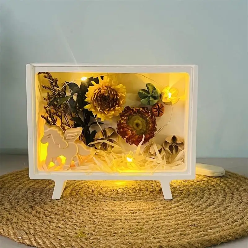 

Flexible Silicone Resin Mold for Handmade Storage Boxes And Art Decorations TV Box Decoration Creative DIY Craft Mould