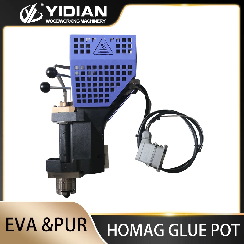 1 SET Homag Integrated Glue Roller Glue Tank Equipped With 8 Heating Tubes  Suitable for EVA or PUR  for HOMAG Edge Bander