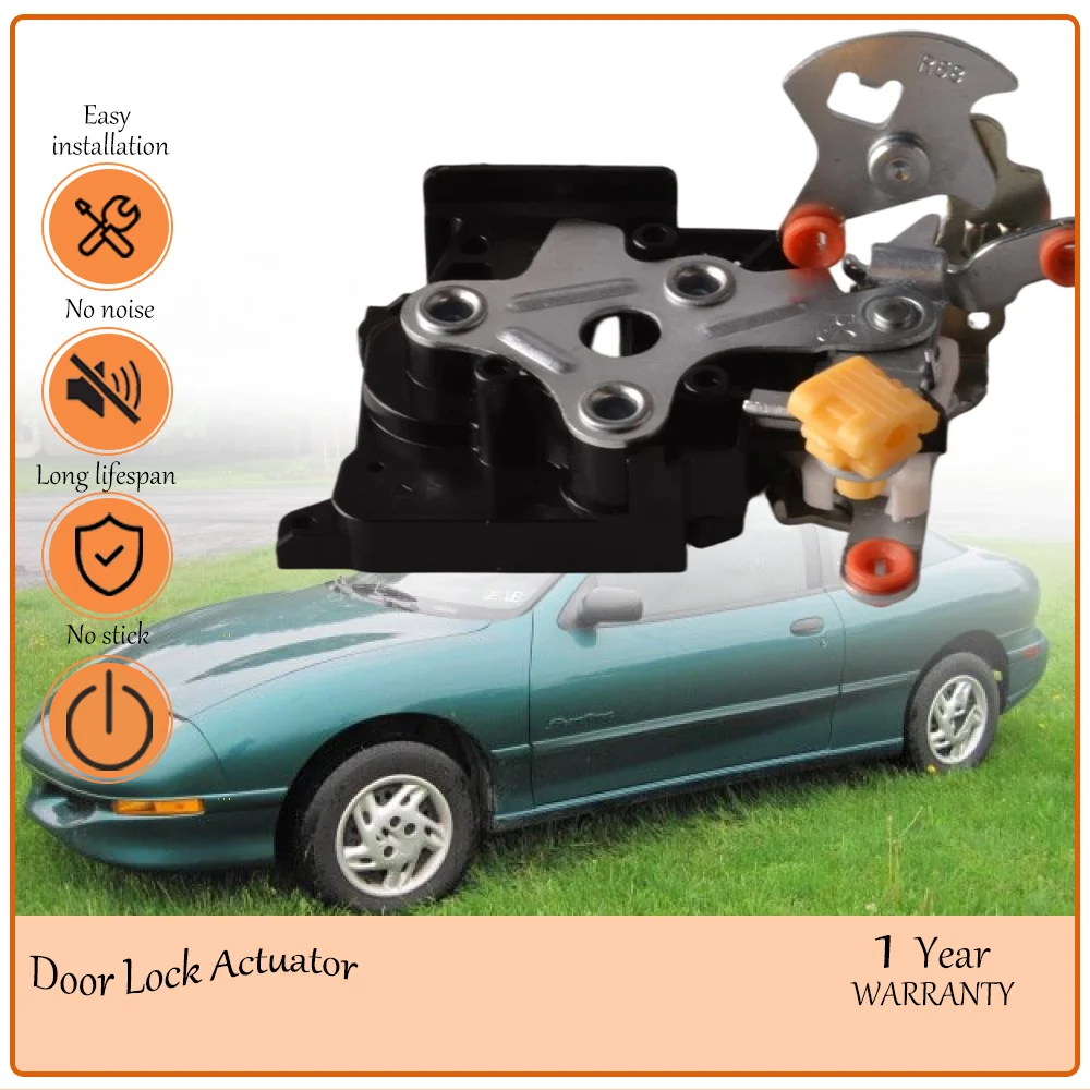 Front Right Door Latch Assembly Lock Actuator, Adapted to Chevy Cavalier Pontiac Sunfire 1995-2005,oem 940-105,16638420,21098280