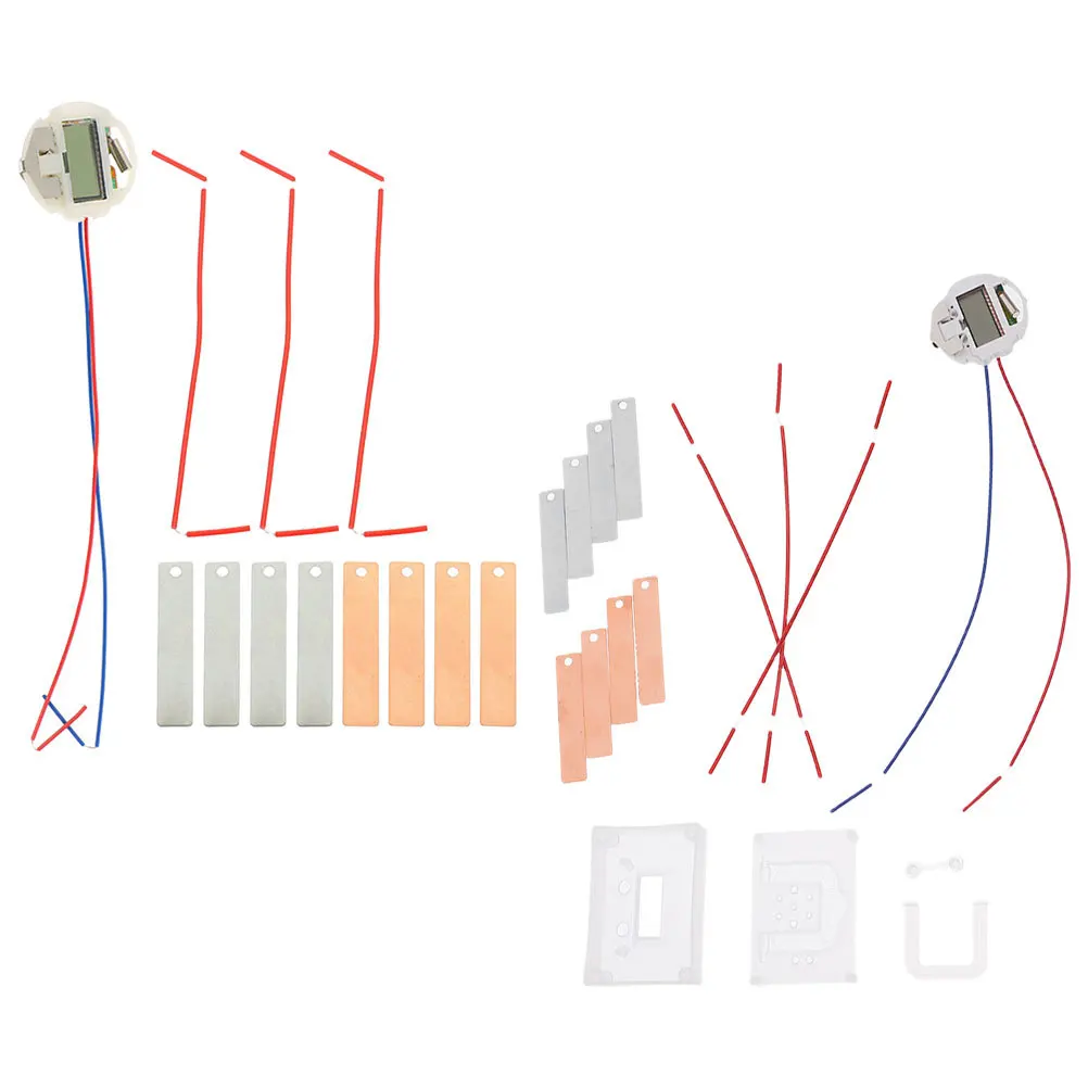 

2 set 2 Sets Diy Fruit Science Kit Zinc Copper Sheet Physics Experiment Learning For Kids Science Projects Electricity