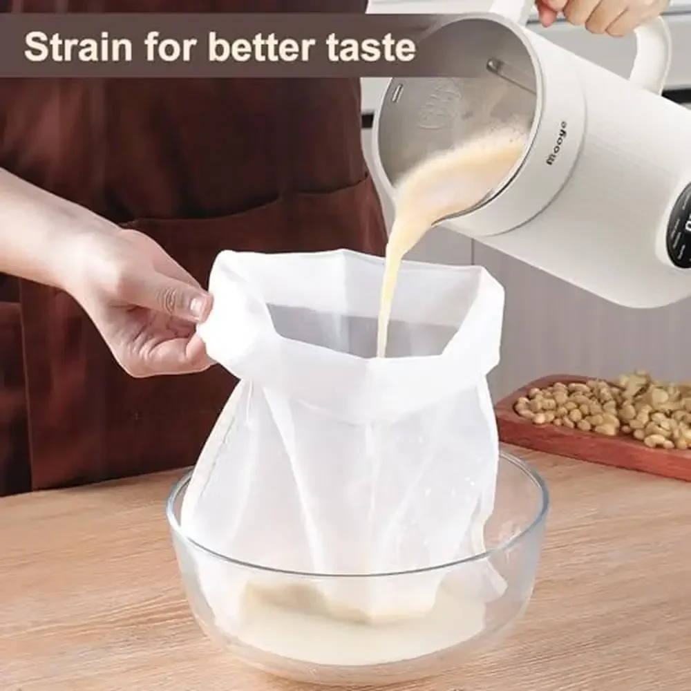 Nut Milk Maker Machine 35oz/1000ml 10 Blades Plant-Based Beverage Maker Vegan Gift Automatic Program Nut Soy Oat Almond_recipe