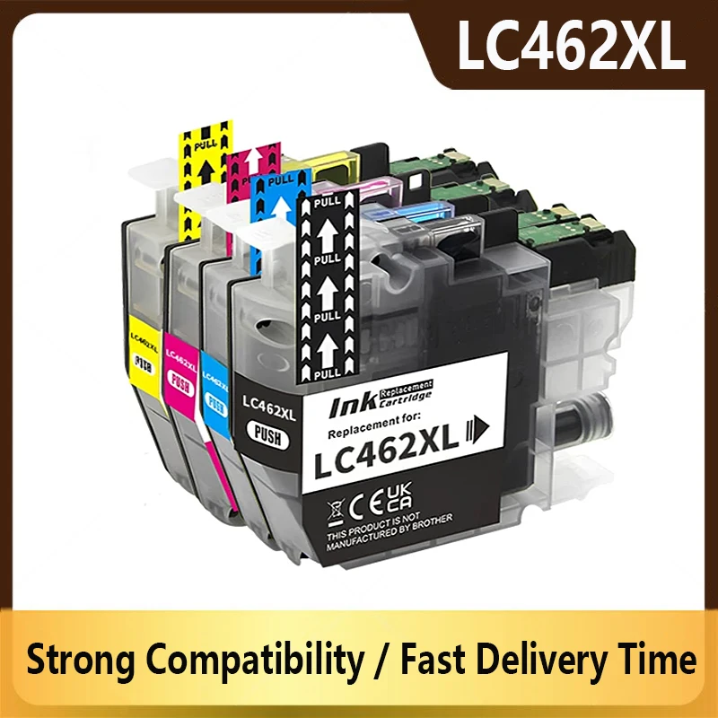 

Compatible LC462 LC462XL 462XL Ink Cartridge For Brother MFC-J2340DW MFC-J2740DW MFC-J3540DW MFC-J3940DW Printer High quality