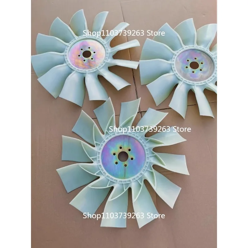 

Suitable for Komatsu PC200/210/220-6/7/8 Excavator Fan Blade 6D102 Engine, Komatsu Fan Cover