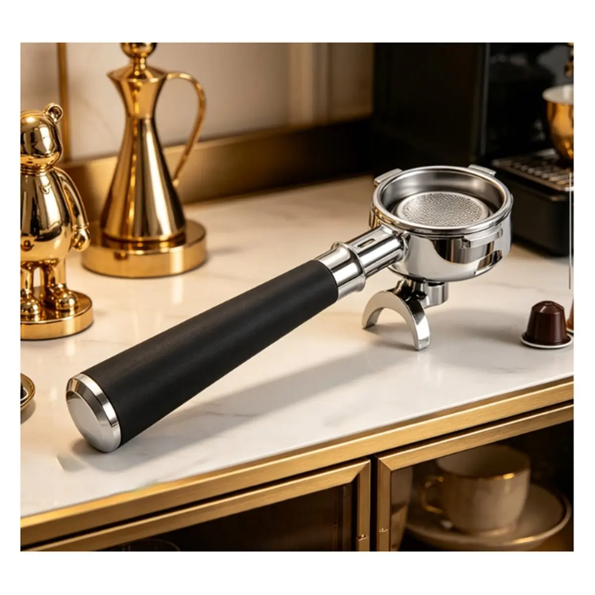 Home Tool For HiBREW V61 Espresso Bottomless Portafilter