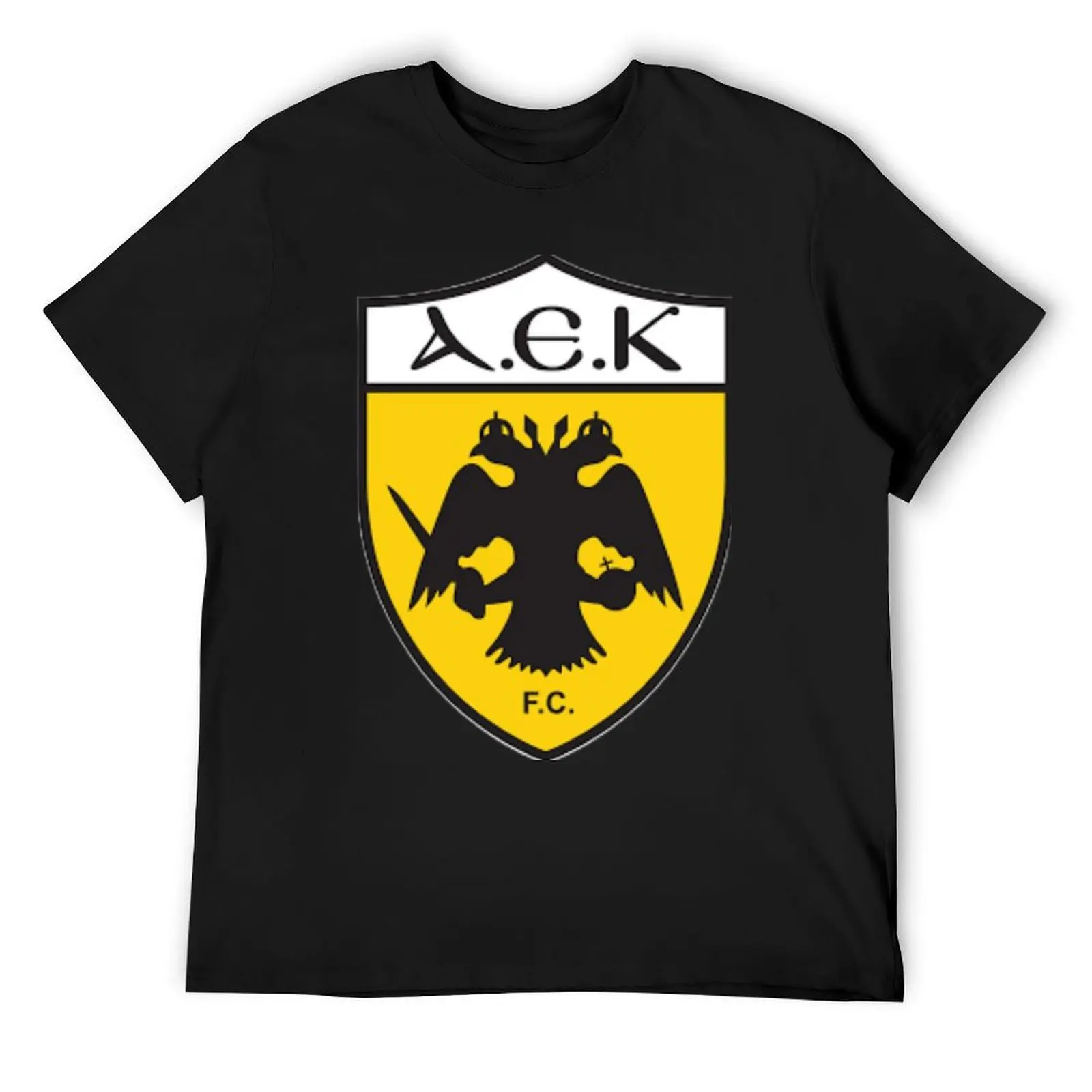 AEK ATHENS FC T-Shirt summer tops vintage t shirts mens tall t shirts