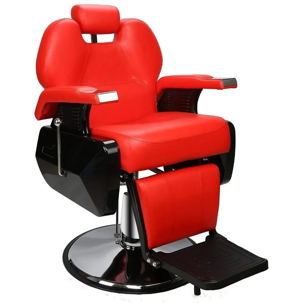 

Barber Chair, All Purpose Hydraulic Chairs for Barbershop Stylist Tattoo Chairs, Salon Chair